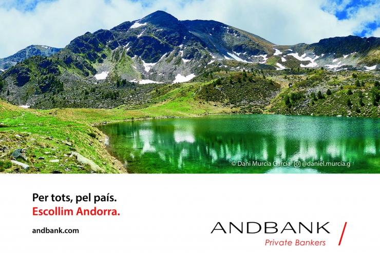 Una de les imatges de la campanya d'Andbank.